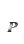 p