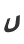 u
