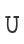 U