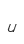 u
