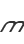 m