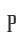 P