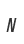 N