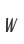 W