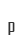 p