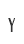 Y