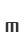 m