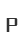 P
