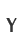Y