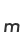 m