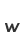 w
