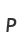 P