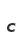 c