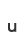 u