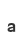 a
