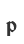 p