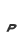 p