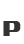 p