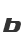 b