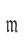 m
