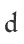 d