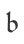 b