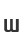 w