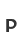 P