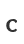 c