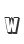 w