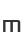 m