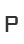 P