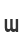 w