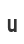 u