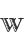 W