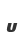 u