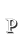 p