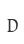 d