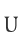 U