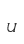 u