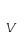 v