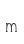 m