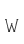 W