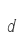 d