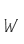 W