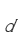 d