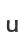 u