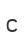 C