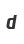d