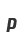 p